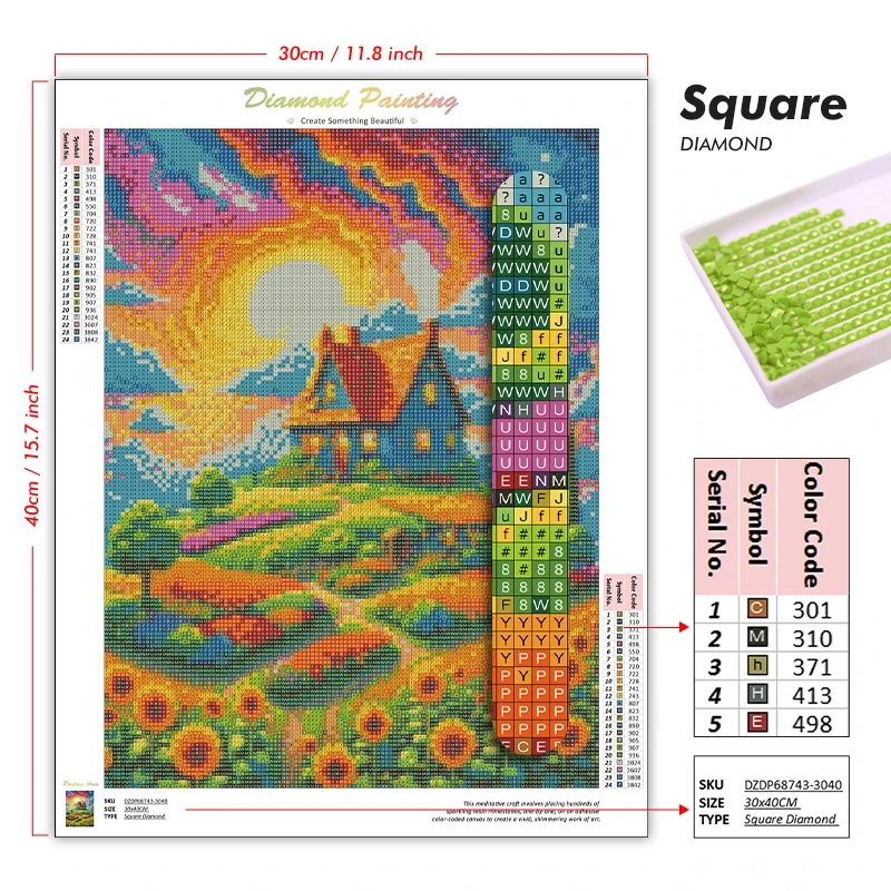 Diamond Painting Anime Blue Lo - Photo Mosaic Print ulasan dan harga