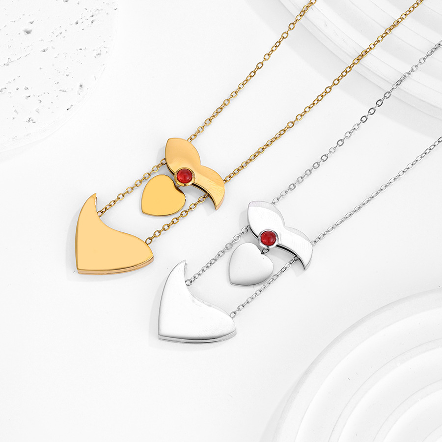 Letdiffery Personalized Heart  - Birth Flower Necklace ulasan dan harga