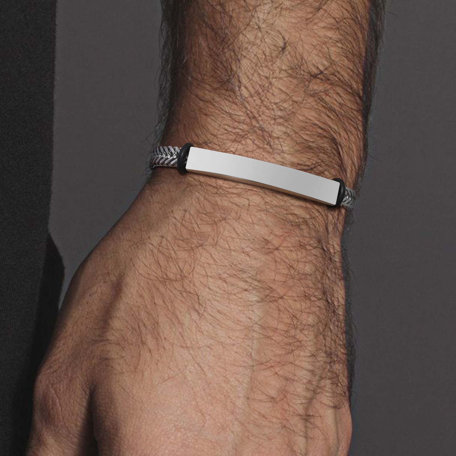 Vnox Personalized Bracelets fo - Coordinates Bracelet ulasan dan harga
